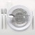 Luxe Party White Silver Rim Plastic Dinner Plate 10.25"- 10 pcs addl-1