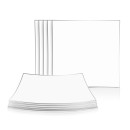Luxe Party Square Clear with Silver Trim Plastic Appetizer Plate 8" - 10 pcs addl-1