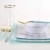 Luxe Party Square Mint with Gold Trim Plastic Dinner Plate 10.5" - 10 pcs addl-2