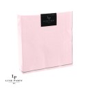 Luxe Party Blush with Silver Stripe Beverage Napkins - 20 pcs addl-1