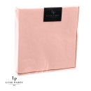 Luxe Party Coral with Gold Stripe Lunch Napkins - 20 pcs addl-1