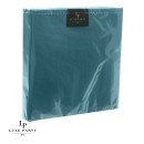 Luxe Party Teal with Gold Stripe Lunch Napkins - 20 pcs addl-1