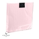 Luxe Party Blush with Silver Stripe Lunch Napkins - 20 pcs addl-1