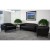 Flash Furniture 111-2-BK-GG HERCULES Imperial Series Black Leather Love Seat addl-2
