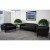Flash Furniture 111-SET-BK-GG Imperial Series Reception Set in Black addl-1