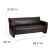 Flash Furniture 222-3-BN-GG HERCULES Majesty Series Brown Leather Sofa addl-1