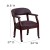 Flash Furniture B-Z100-LF19-LEA-GG Burgundy Leather Luxurious Conference Chair with Casters addl-1