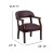 Flash Furniture B-Z105-LF19-LEA-GG Burgundy Leather Luxurious Conference Chair addl-1