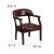 Flash Furniture B-Z105-OXBLOOD-GG Oxblood Vinyl Luxurious Conference Chair addl-1