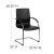 Flash Furniture BT-509-BK-GG Black Contour Side Chair addl-1