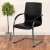 Flash Furniture BT-509-BK-GG Black Contour Side Chair addl-2