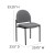 Flash Furniture BT-515-1-GY-GG Gray Steel Stacking Chair addl-1