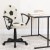 Flash Furniture BT-6177-SOC-A-GG Soccer Task Chair with Arms addl-3