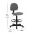 Flash Furniture BT-659-GRY-GG Gray Fabric Ergonomic Drafting Stool addl-1