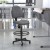 Flash Furniture BT-659-GRY-GG Gray Fabric Ergonomic Drafting Stool addl-2