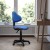 Flash Furniture BT-699-BLUE-GG Blue Fabric Ergonomic Task Chair addl-3