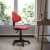 Flash Furniture BT-699-RED-GG Red Fabric Ergonomic Task Chair addl-3
