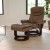 Flash Furniture BT-7821-PALIMINO-GG Contemporary Palimino Leather Recliner and Ottoman with Swiveling Mahogany Wood Base addl-2