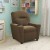 Flash Furniture BT-7950-KID-MIC-BRWN-GG Contemporary Brown Microfiber Kids Recliner with Cup Holder addl-2