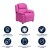 Flash Furniture BT-7985-KID-HOT-PINK-GG Deluxe Heavily Padded Contemporary Hot Pink Vinyl Kids Recliner with Storage Arms addl-12