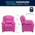 Flash Furniture BT-7985-KID-HOT-PINK-GG Deluxe Heavily Padded Contemporary Hot Pink Vinyl Kids Recliner with Storage Arms addl-1
