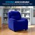 Flash Furniture BT-7985-KID-MIC-BLUE-GG Deluxe Heavily Padded Contemporary Blue Microfiber Kids Recliner with Storage Arms addl-8