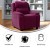 Flash Furniture BT-7985-KID-MIC-PUR-GG Deluxe Heavily Padded Contemporary Purple Microfiber Kids Recliner with Storage Arms addl-2