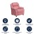 Flash Furniture BT-7985-KID-PINK-GG Deluxe Heavily Padded Contemporary Pink Vinyl Kids Recliner with Storage Arms addl-12