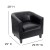 Flash Furniture BT-873-BK-GG Black Leather Lounge Chair addl-1
