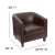 Flash Furniture BT-873-BN-GG Brown Leather Lounge Chair addl-1