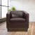 Flash Furniture BT-873-BN-GG Brown Leather Lounge Chair addl-2