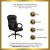 Flash Furniture BT-9069-BK-GG Black Leather High Back Office Chair addl-2
