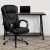 Flash Furniture BT-9069-BK-GG Black Leather High Back Office Chair addl-3