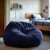 Flash Furniture DG-BEAN-LARGE-SOLID-BL-GG Oversized Solid Navy Blue Bean Bag Chair addl-5