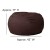 Flash Furniture DG-BEAN-LARGE-SOLID-BRN-GG Oversized Solid Brown Bean Bag Chair addl-1