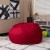 Flash Furniture DG-BEAN-LARGE-SOLID-RED-GG Oversized Solid Red Bean Bag Chair addl-2