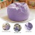 Flash Furniture DG-BEAN-SMALL-DOT-PUR-GG Small Lavender Dot Kids Bean Bag Chair addl-2