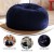 Flash Furniture DG-BEAN-SMALL-SOLID-BL-GG Small Solid Navy Blue Kids Bean Bag Chair addl-2