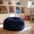 Flash Furniture DG-BEAN-SMALL-SOLID-BL-GG Small Solid Navy Blue Kids Bean Bag Chair addl-5