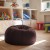Flash Furniture DG-BEAN-SMALL-SOLID-BRN-GG Small Solid Brown Kids Bean Bag Chair addl-5