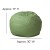 Flash Furniture DG-BEAN-SMALL-SOLID-GRN-GG Small Solid Green Kids Bean Bag Chair addl-1