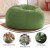Flash Furniture DG-BEAN-SMALL-SOLID-GRN-GG Small Solid Green Kids Bean Bag Chair addl-2