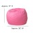 Flash Furniture DG-BEAN-SMALL-SOLID-PK-GG Small Solid Light Pink Kids Bean Bag Chair addl-1