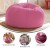 Flash Furniture DG-BEAN-SMALL-SOLID-PK-GG Small Solid Light Pink Kids Bean Bag Chair addl-2