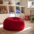 Flash Furniture DG-BEAN-SMALL-SOLID-RED-GG Small Solid Red Kids Bean Bag Chair addl-5