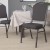 Flash Furniture FD-C01-SILVERVEIN-GY-GG HERCULES Series Crown Back Gray Fabric Stacking Banquet Chair with Silver Vein Frame addl-2
