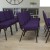 Flash Furniture FD-CH0221-4-GV-ROY-GG HERCULES Series 21" Extra Wide Royal Purple Church Chair with Gold Vein Frame addl-2