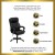 Flash Furniture GO-1097-BK-LEA-GG HERCULES Series High-Back Black Leather Executive Office Chair addl-1