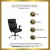 Flash Furniture GO-1235-BK-LEA-A-GG HERCULES Series 400 Lb. Capacity Big and Tall Black Leather Office Chair with Extra Wide Seat and Arms addl-1
