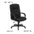 Flash Furniture GO-5301B-BK-GG Black Fabric High Back Executive Office Chair addl-1